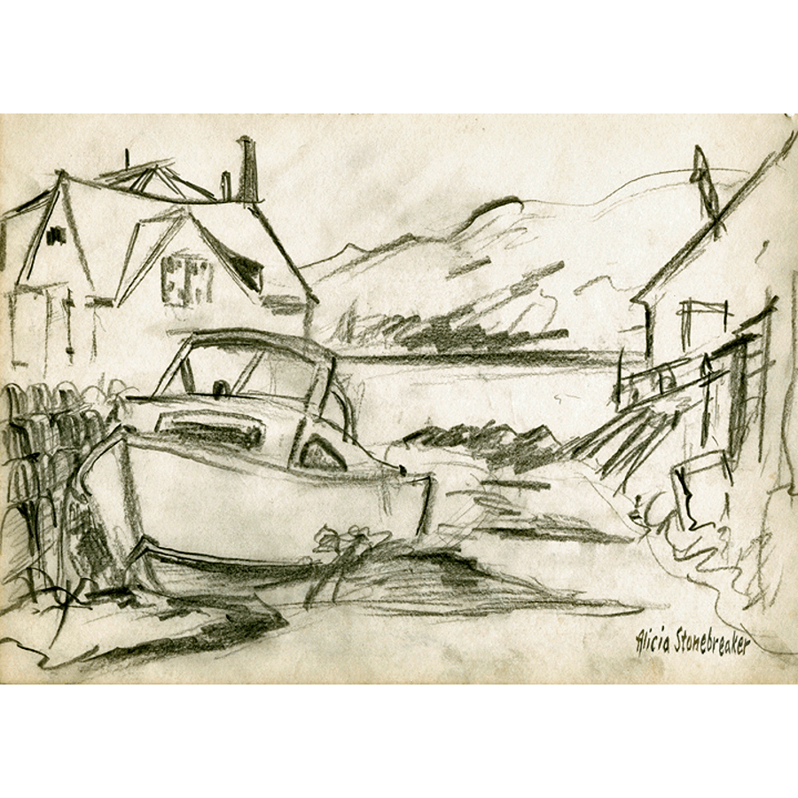 Maine Pencil Sketches - Image 4